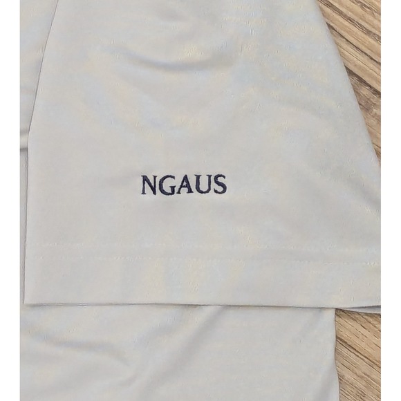 Greg Norman Play Dry National Guard Association Polo Golf Shirt‎ Large Gray - Picture 5 of 10